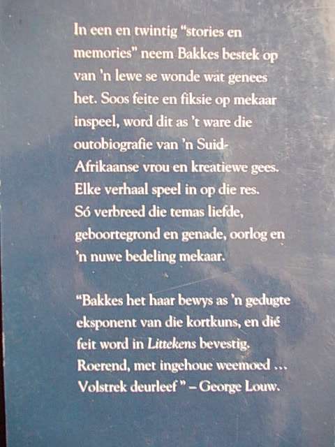 LITTEKENS stories en memories - Margaret Bakkes