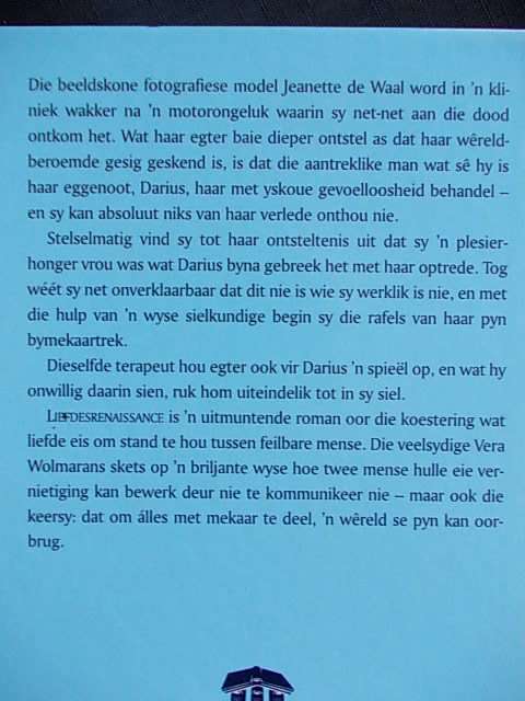 LIEFDESRENAISSANCE - Vera Wolmarans