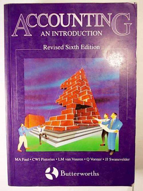 ACCOUNTING - AN INTRODUCTION - VARIOUS AUTHORS