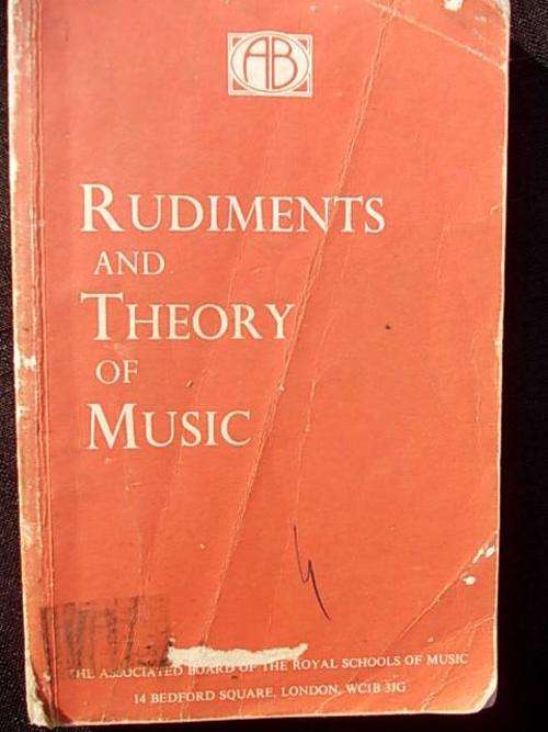 RUDIMENTS AND THEORY OF MUSIC