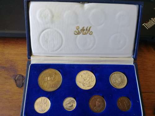 1968 RSA short proof set - English silver R1