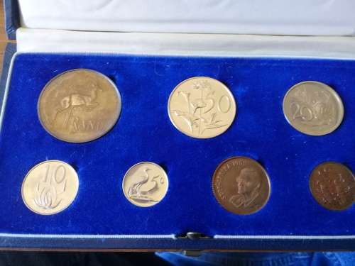 1968 RSA short proof set - English silver R1