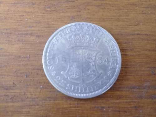 Top Grade SA Union: 1934 Halfcrown