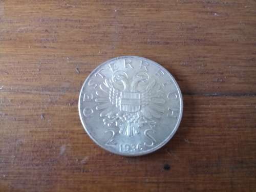 1936 Austria 2 Schilling Prince Eugen of Savoy