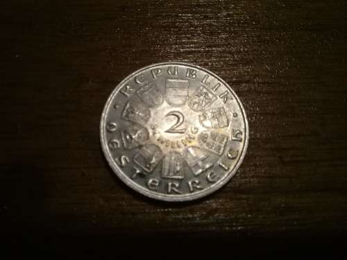 1931 Austria 2 Schilling Wolfgang Amadeus Mozart