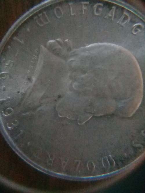 1931 Austria 2 Schilling Wolfgang Amadeus Mozart