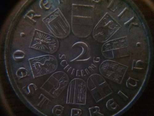 1929 Austria 2 Schilling Theodor Billroth