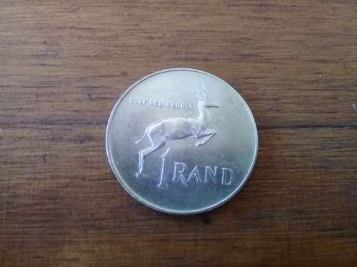 1971 Springbok Silver Rand Proof Coin.