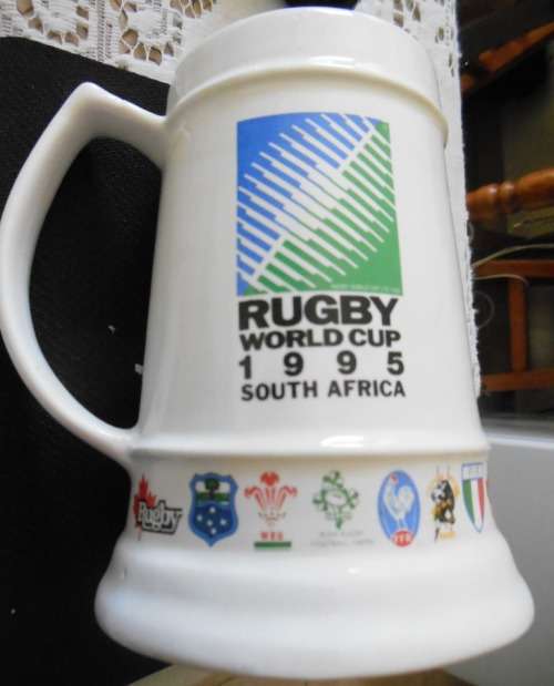 1995 Rugby World Cup Beer Mug