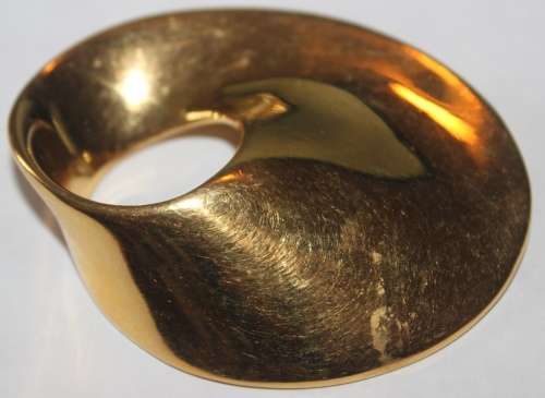 Monet Gold Tone Brooches