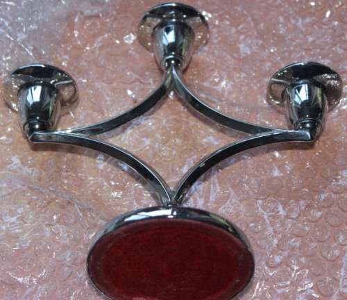 Silver-Plated Candelabra