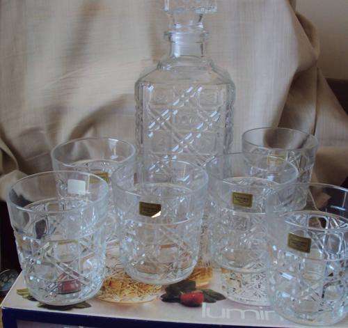 7 Piece Whisky Carafe and Glasses