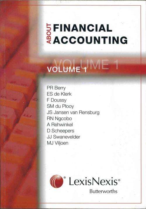 Financial Accounting Volume 1