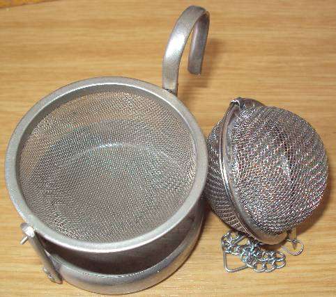 2 Vintage Tea Strainers