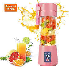 Rechargeable Fruit Blender & Smoothie Maker With USB Port