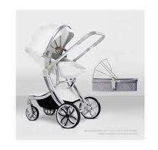 2 in 1 Egg Shell Stroller Voondo - Brown