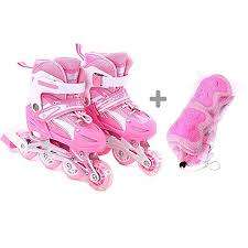 Skates Adjustable Rollerblades For Kids