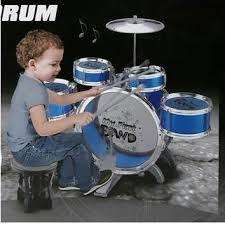 Jazz drum music set