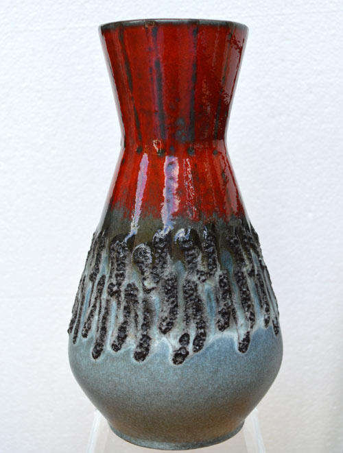 * SENSATIONAL & HIGHLY COLLECTABLE RETRO 'FAT LAVA' GERMAN ART POTTERY / ART CERAMICS FROM THE 1970s