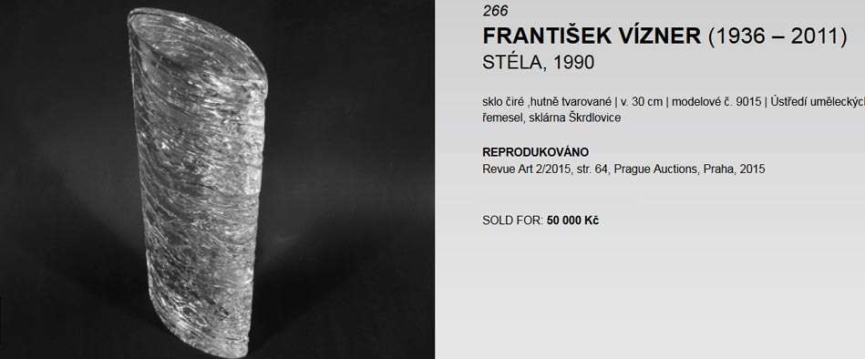 MAGNIFICENT VERY RARE SCULPTURAL OBJECT BY FRANTISEK VIZNER (1936-2011): A UNIQUE COLLECTOR`S ITEM