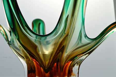 XXL SENSUAL & SENSATIONAL TOP QUALITY MURANO BOWL - MID CENTURY ART GLASS AT ITS BEST!