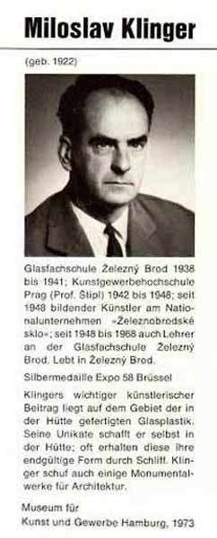 * MAGNIFICENT ZBS CZECH ART GLASS BOWL, DESIGNED BY PROF MILOSLAV KLINGER (1922-1999)