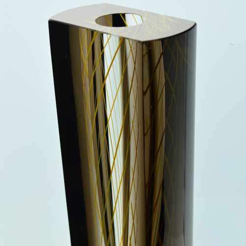 MAGNIFICENT 21st CENTURY CZECH ART GLASS! CONTEMPORAY DESIGN BY MR PAVEL HAVELKA (Zdár nad Sázavou)