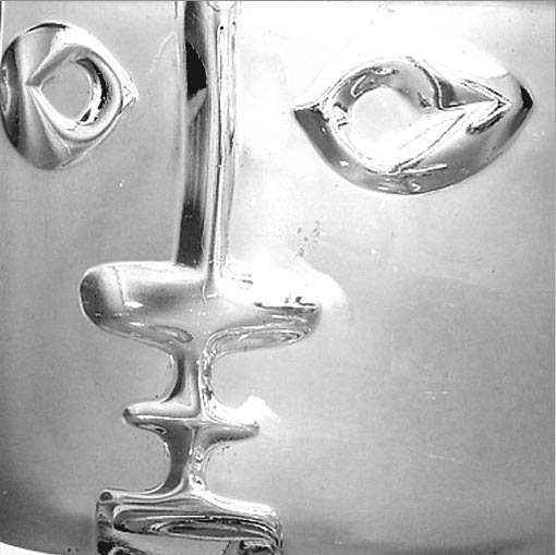 ICONIC COLLECTOR'S ITEM: CZECH ART GLASS: 'MATURA'S HEAD' 1972 DESIGNED BY ALFRED MATURA (1921-1979)