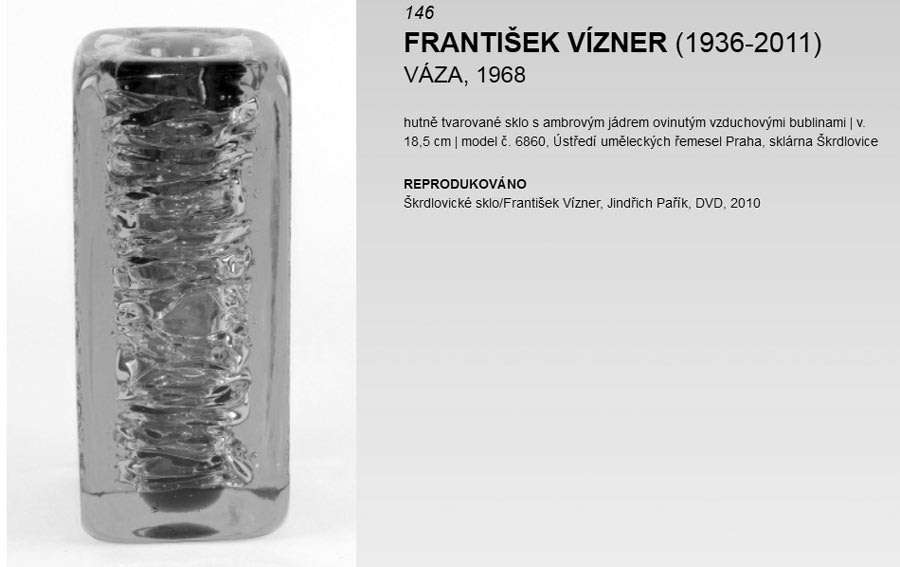MAGNIFICENT RARE VASE/SCULPTURAL OBJECT BY FRANTISEK VIZNER (1936-2011): A UNIQUE COLLECTOR`S ITEM