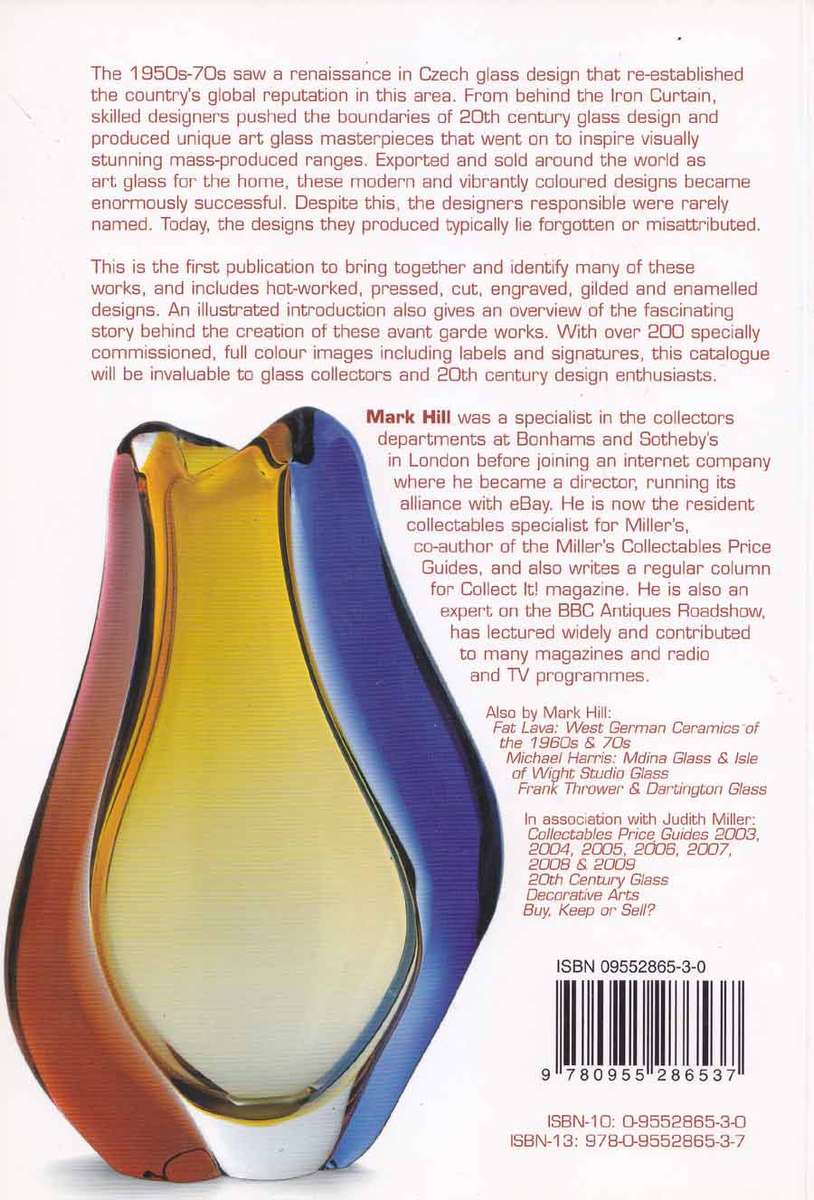 * AN ICON OF CZECH ART GLASS, A MOST ELEGANT VASE DESIGNED BY HANA MACHOVSKA FOR MSTISOV IN 1960