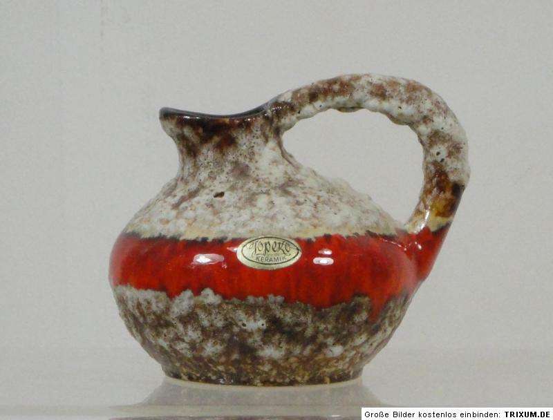 * SENSATIONAL & HIGHLY COLLECTABLE RETRO 'FAT LAVA' GERMAN ART POTTERY / ART CERAMICS FROM THE 1970s