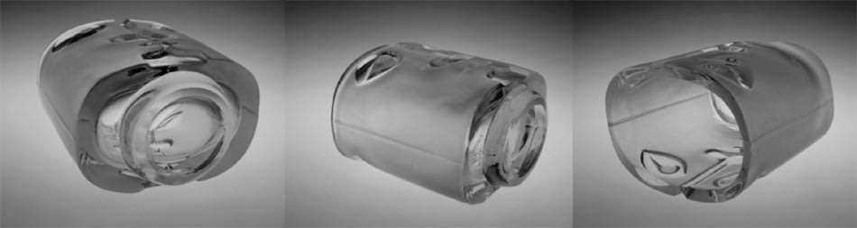 ICONIC COLLECTOR'S ITEM: CZECH ART GLASS: 'MATURA'S HEAD' 1972 DESIGNED BY ALFRED MATURA (1921-1979)