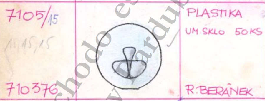 Gigantic and absolutely magnificent Skrdlovice paperweight designed by Rudolf Beranek in 1971