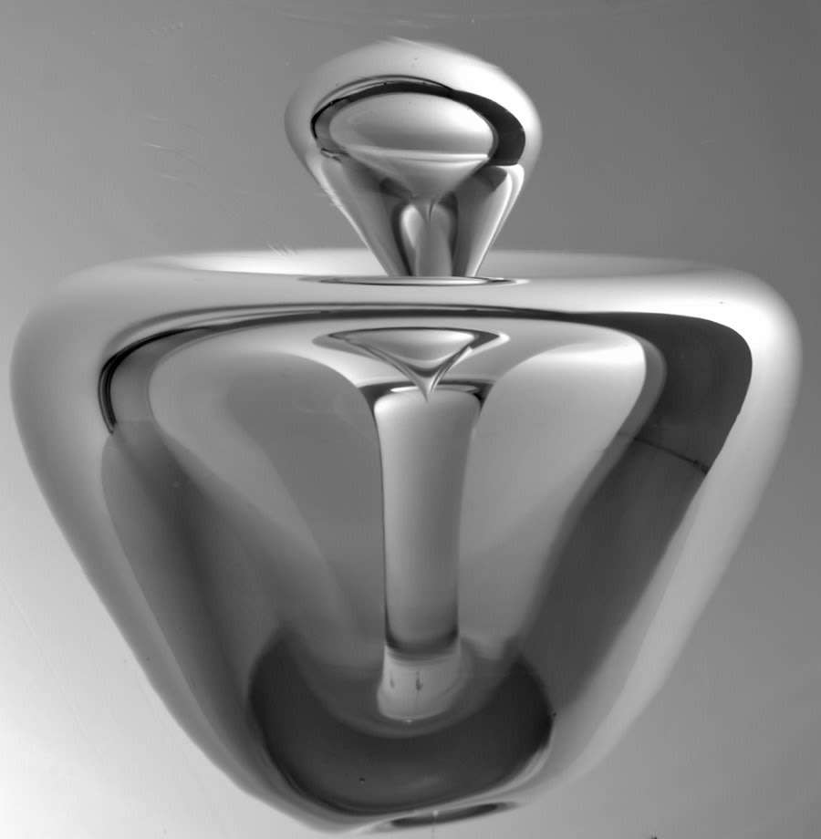 Gigantic and absolutely magnificent Skrdlovice paperweight designed by Rudolf Beranek in 1971