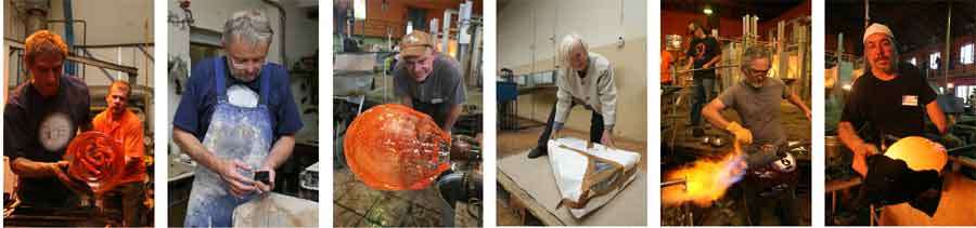 ABSOLUTELY MAGNIFICENT THICK-WALLED SKRDLOVICE VASE, DESIGNED BY EMANUEL BERANEK (ATTR) IN 1950s