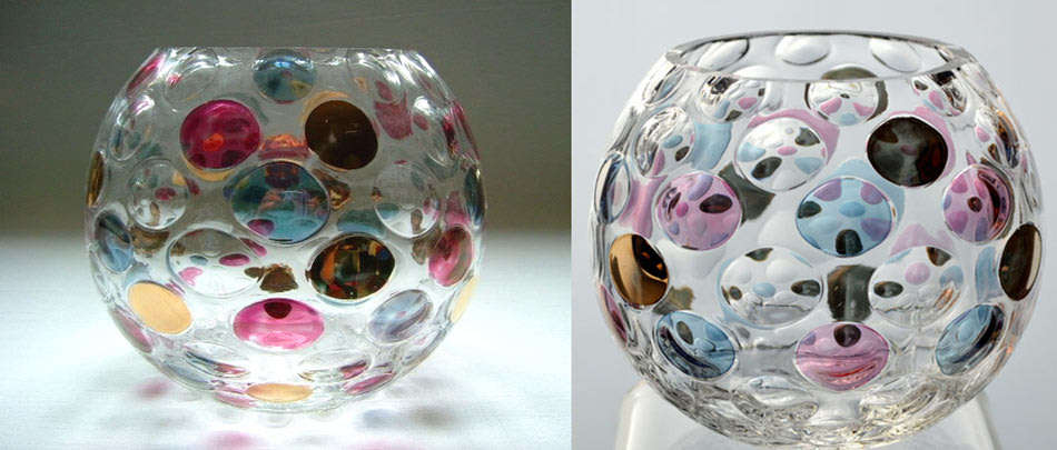 HALLMARK DESIGN: A PAINTED BOWL FROM THE NEMO RANGE DESIGNED BY MAX KANNEGIESER IN THE 1960s