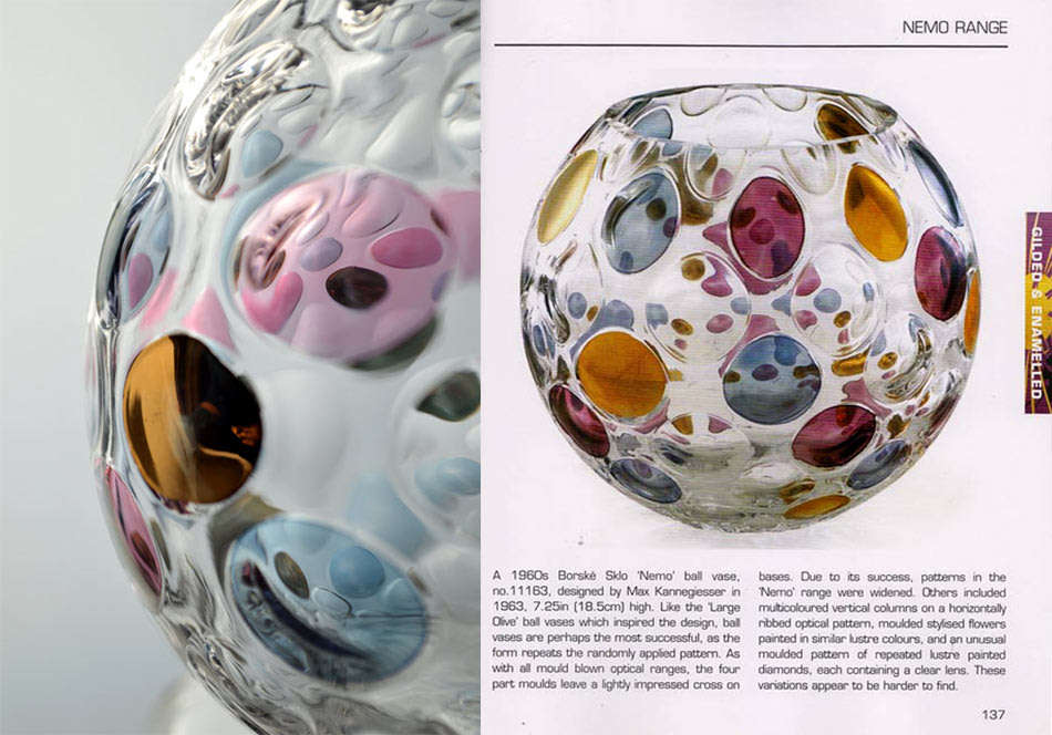 HALLMARK DESIGN: A PAINTED BOWL FROM THE NEMO RANGE DESIGNED BY MAX KANNEGIESER IN THE 1960s