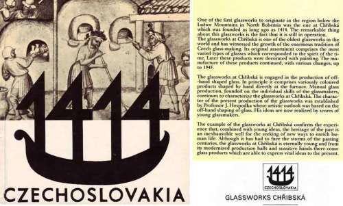 * A BEAUTY! A POST-WAR CZECH ART GLASS VASE; PRESSED GLASS IN AMBER AND PALE EMERALD GREEN