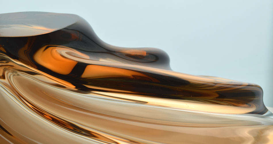 * MASSIVE, LEGENDARY AND HEAVY SKRDLOVICE `ANDROMEDA` BOWL: DESIGNED BY JAROSLAV BERANEK IN 1953