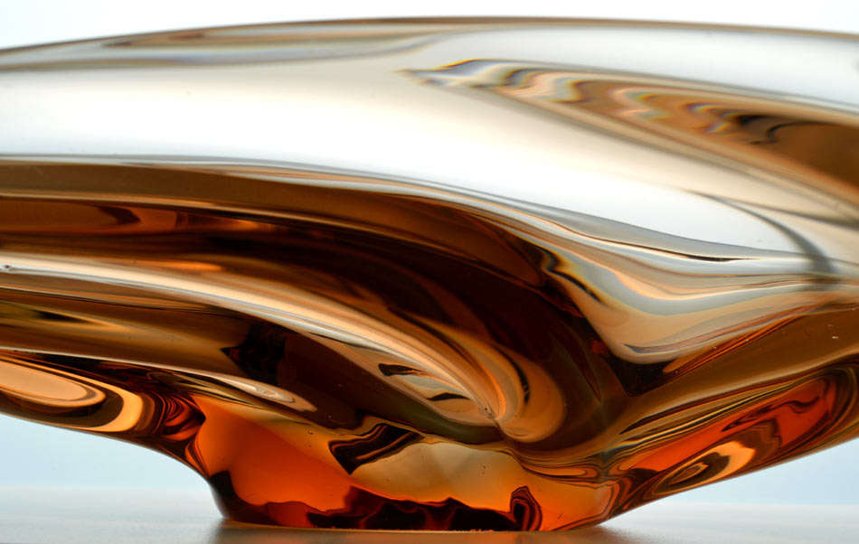 * MASSIVE, LEGENDARY AND HEAVY SKRDLOVICE `ANDROMEDA` BOWL: DESIGNED BY JAROSLAV BERANEK IN 1953