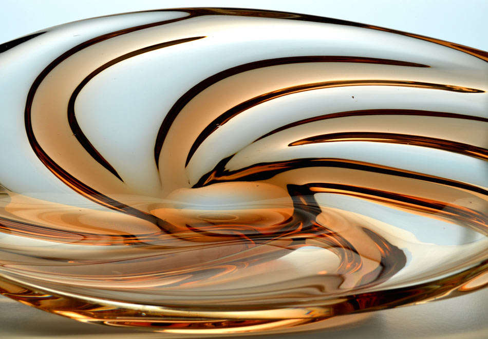 * MASSIVE, LEGENDARY AND HEAVY SKRDLOVICE `ANDROMEDA` BOWL: DESIGNED BY JAROSLAV BERANEK IN 1953