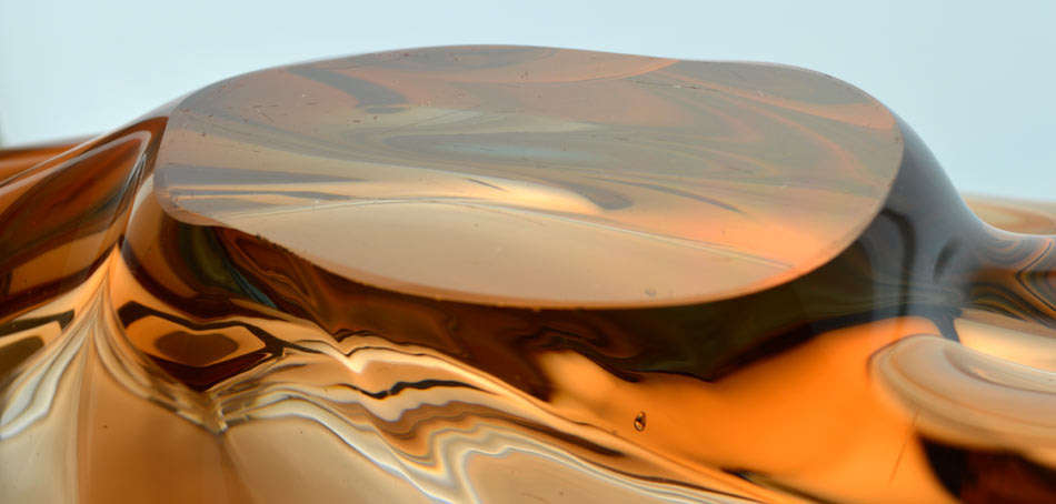 * MASSIVE, LEGENDARY AND HEAVY SKRDLOVICE `ANDROMEDA` BOWL: DESIGNED BY JAROSLAV BERANEK IN 1953