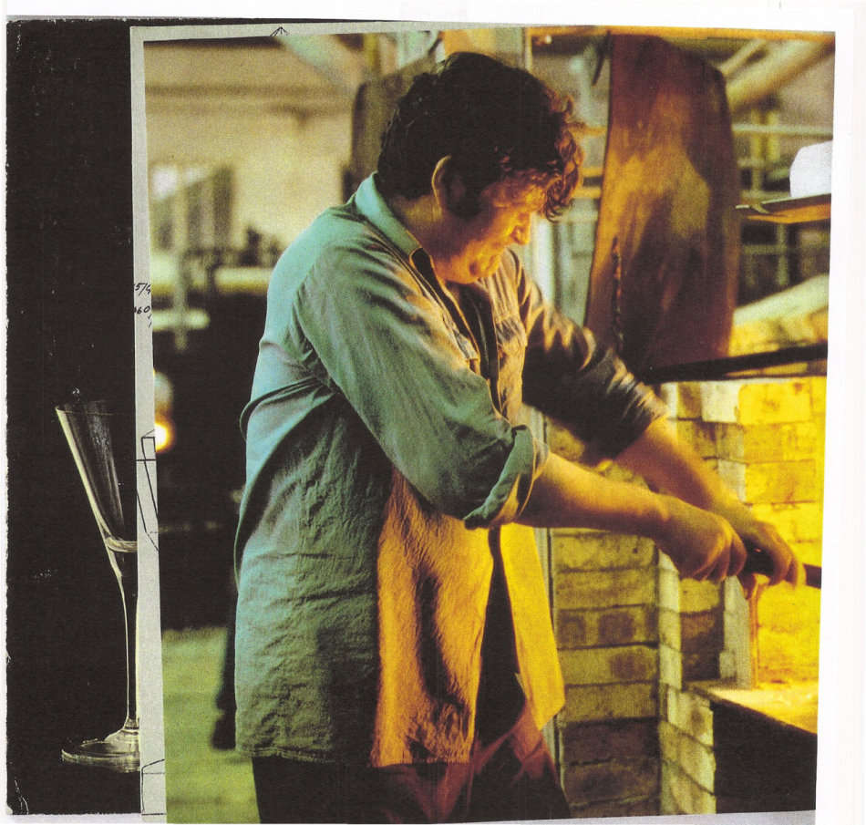 * SUPER ELEGANT LILAC-BLUE (NEODYMIUM) CZECH ART GLASS VASE, BY PROF MILOSLAV KLINGER (1922-1999)