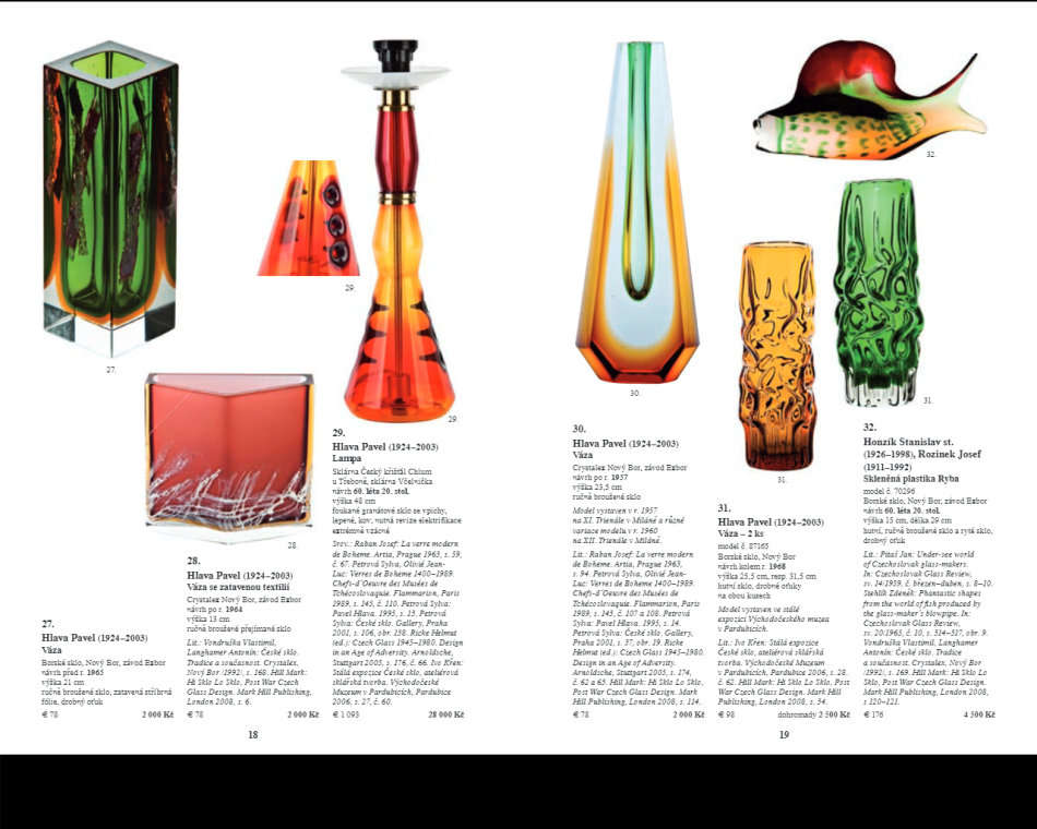 *A RARE 1955 CZECH HARRACH 'HARRTIL' VASE WITH WOVEN FIBRES, DESIGNED BY MILOS PULPITEL &  SCHWEDLER