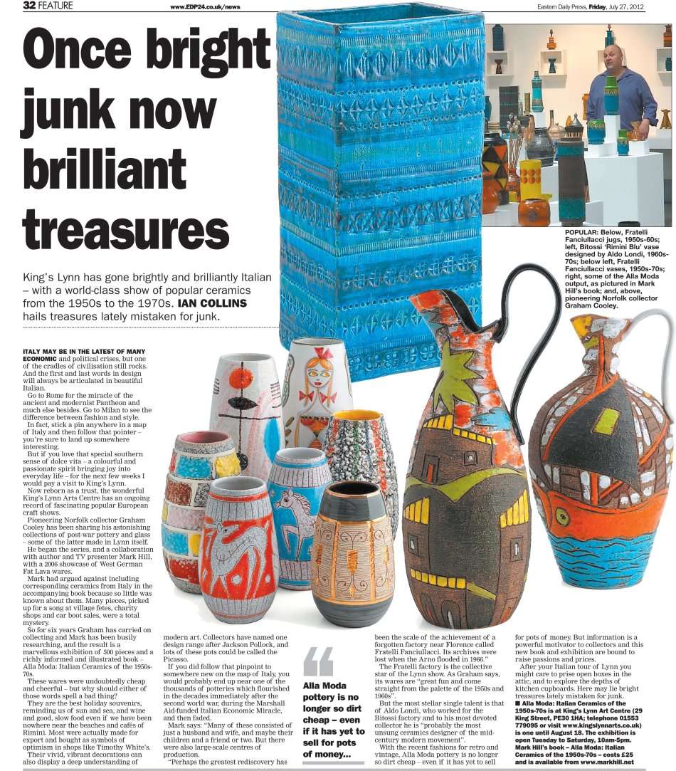 * SENSATIONAL & HIGHLY COLLECTABLE RETRO `FAT LAVA` GERMAN ART POTTERY / ART CERAMICS FROM THE 1970s