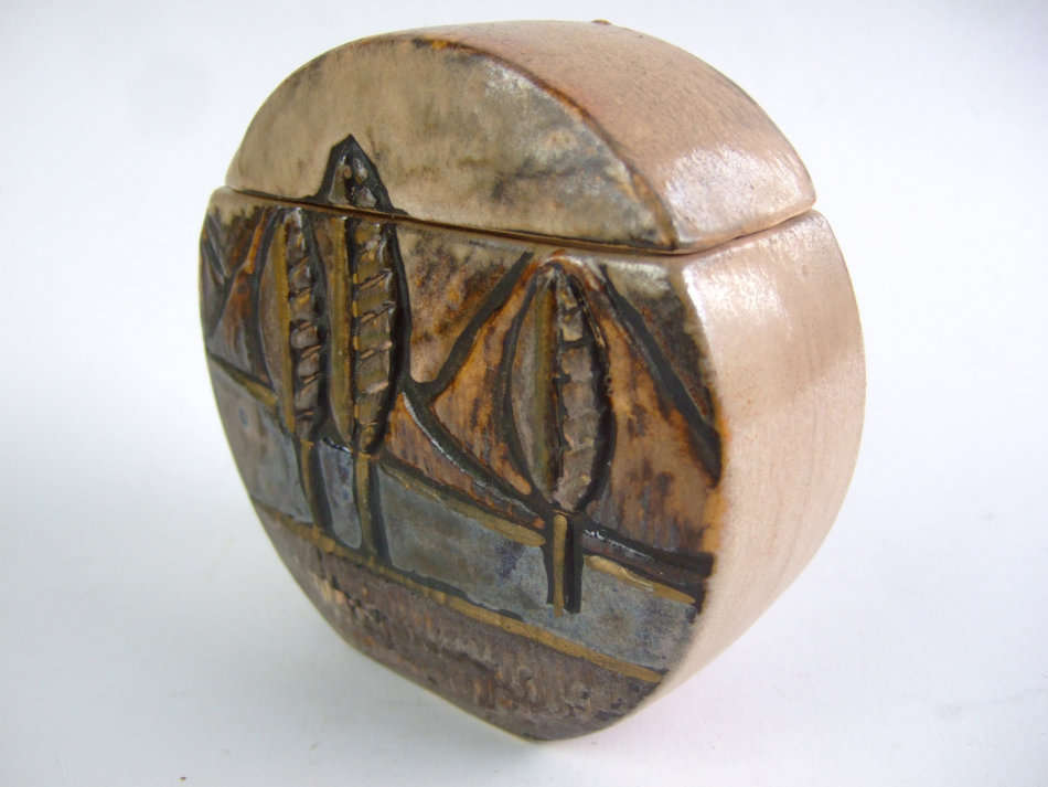 * SENSATIONAL & HIGHLY COLLECTABLE RETRO `FAT LAVA` GERMAN ART POTTERY / ART CERAMICS FROM THE 1970s