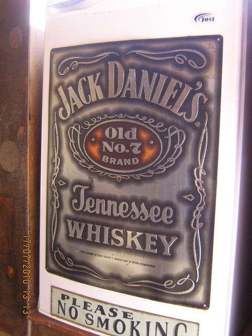 JACK DANIELS BAR FRIDGE SIGNBOARD