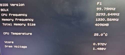 Gigabyte Desktop i3-3320 4Gb 1Tb HDD