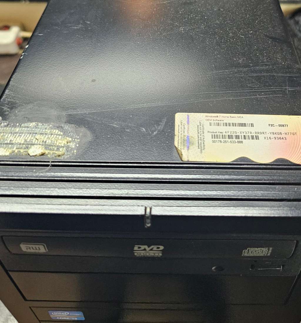 Gigabyte Desktop i3-3320 4Gb 500Gb HDD