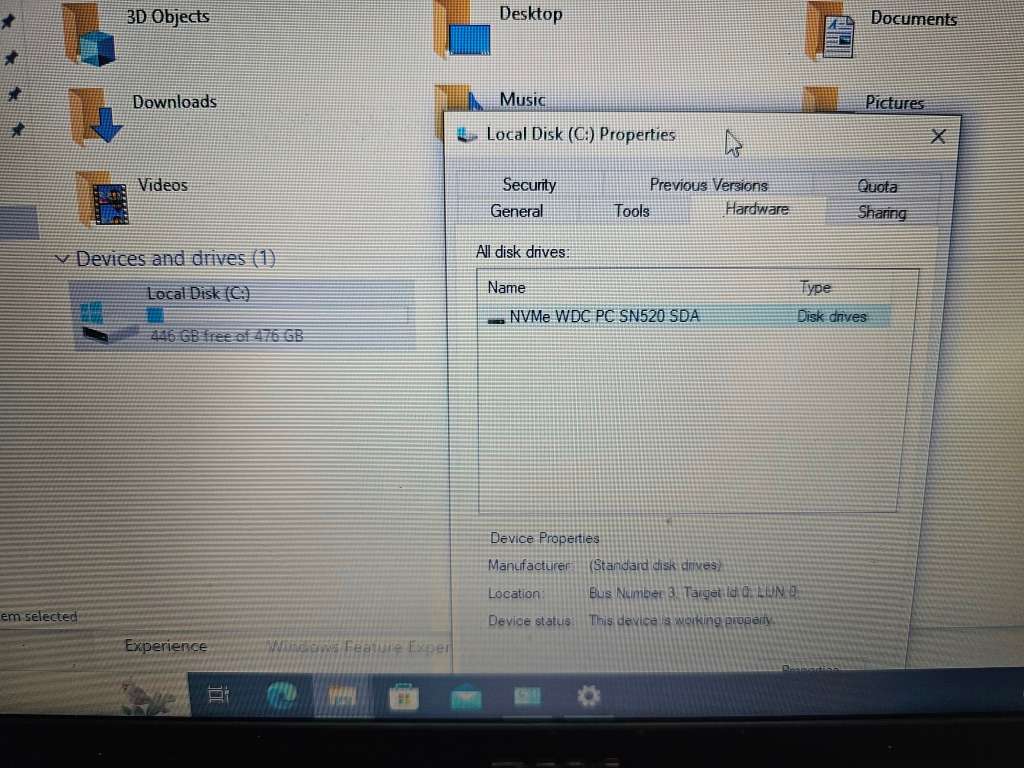 Acer Aspire 3 - Core I3-8145U (8th gen) 8GB RAM 512GB NVMe SSD